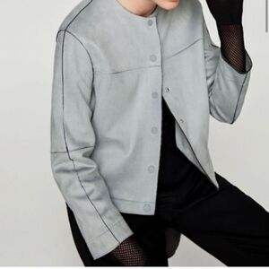 Zara suede jacket